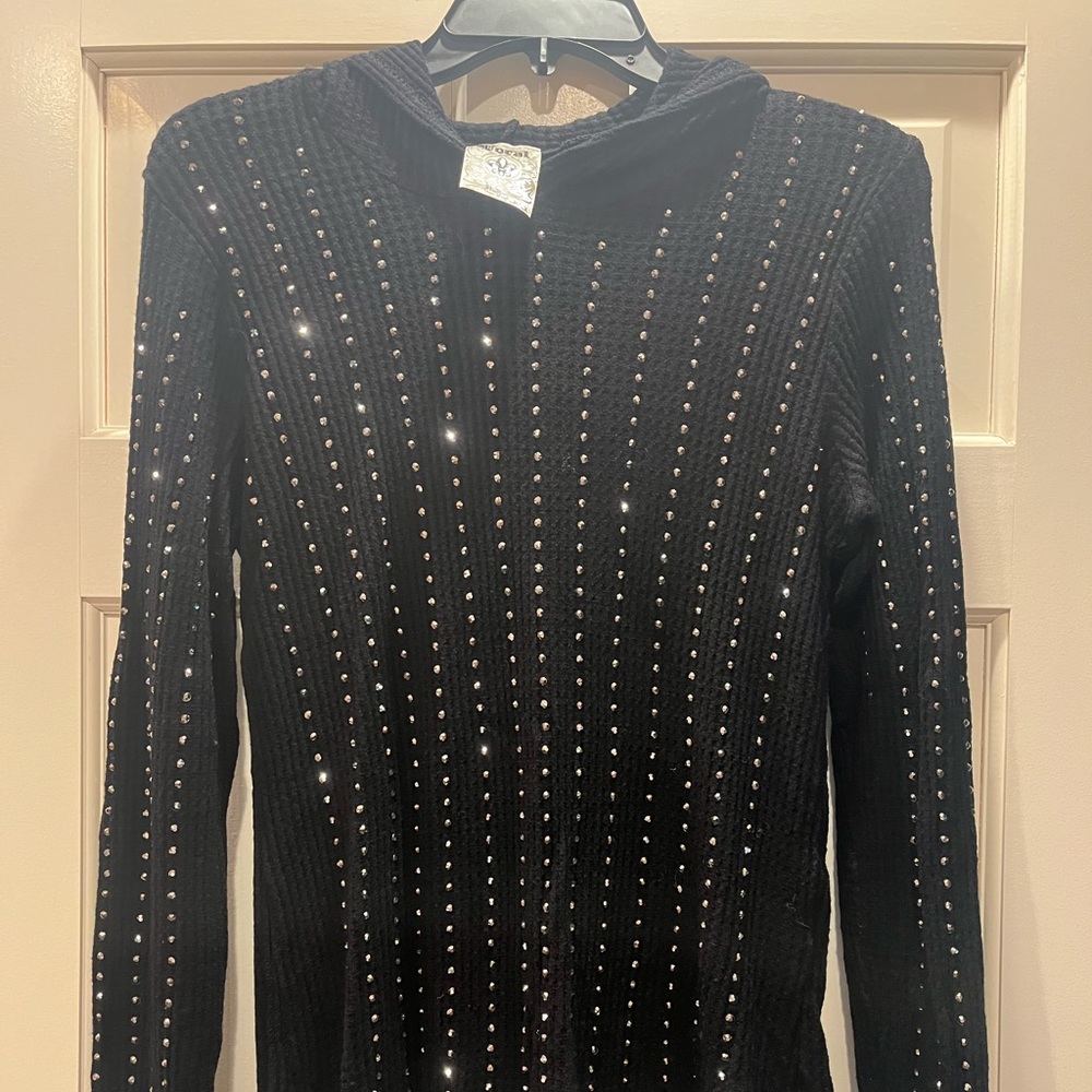 Black Vocal Holiday sweater Size Large